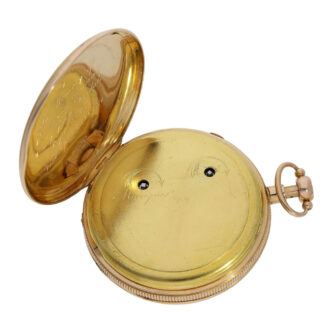 Historically interesting Swiss rose gold repeating musical watch Circa 1820 Historically interesting Swiss rose gold repeating musical watch Circa 1820