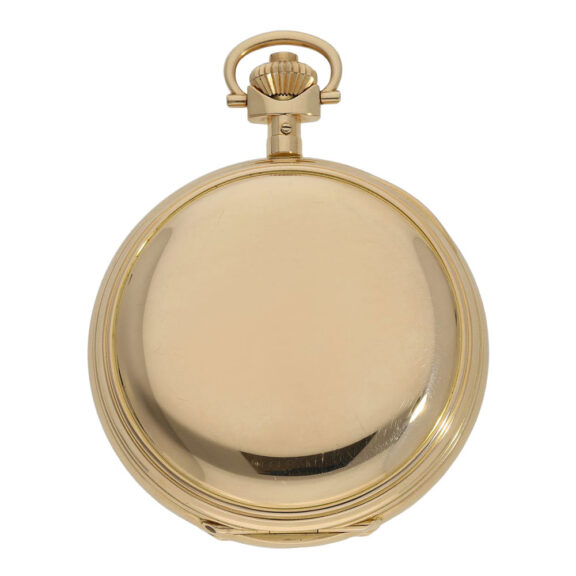 German gold ankerchronometer in Patentrücker version Circa 1881 German gold ankerchronometer in Patentrücker version Circa 1881