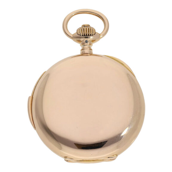 German rose gold quarter repeating precision watch Circa 1887 German rose gold quarter repeating precision watch Circa 1887