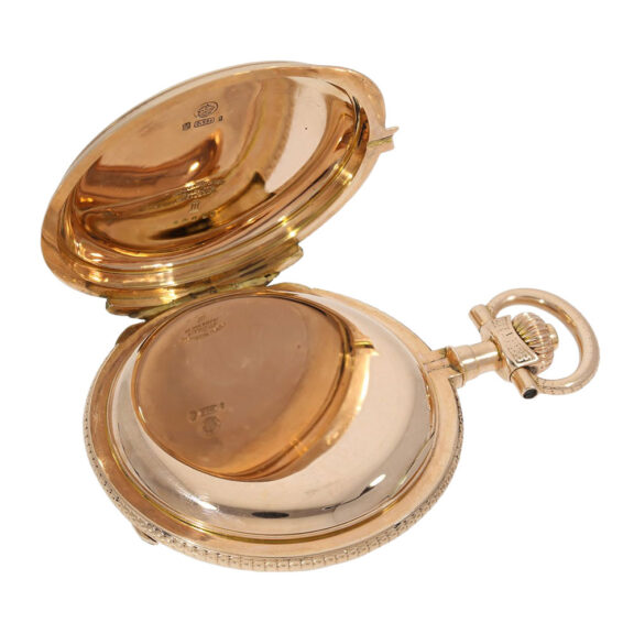 German 14K rose gold lever precision watch Circa 1910 German 14K rose gold lever precision watch Circa 1910