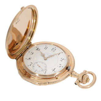 German 14K rose gold lever precision watch Circa 1910