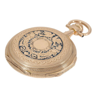 German 14K rose gold lever precision watch Circa 1910