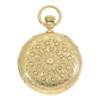 Possibly unique Swiss pocket chronometer with calendar Circa 1870