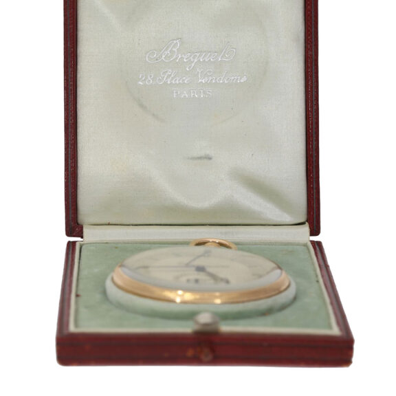 Swiss 18K gold open faced montre perpetuel lever watch Circa 1930 Swiss 18K gold open faced montre perpetuel lever watch Circa 1930