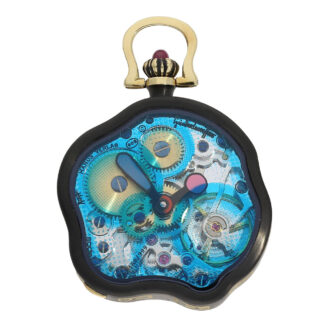Swiss 18K gold limited edition Hundertwasser watch Circa 1992