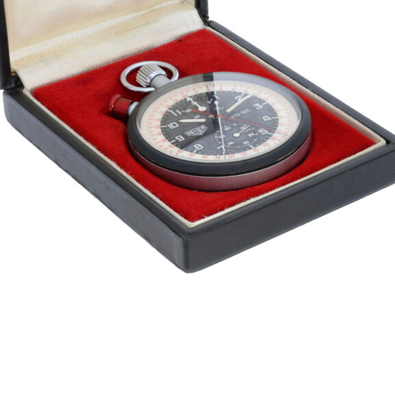 Swiss aluminium 1/10 second chronograph rattrapante Circa 1970 Swiss aluminium 1/10 second chronograph rattrapante Circa 1970
