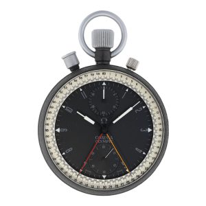 Swiss split seconds chronograph precision timekeeper Circa 1960