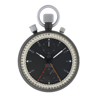 Swiss split seconds chronograph precision timekeeper Circa 1960