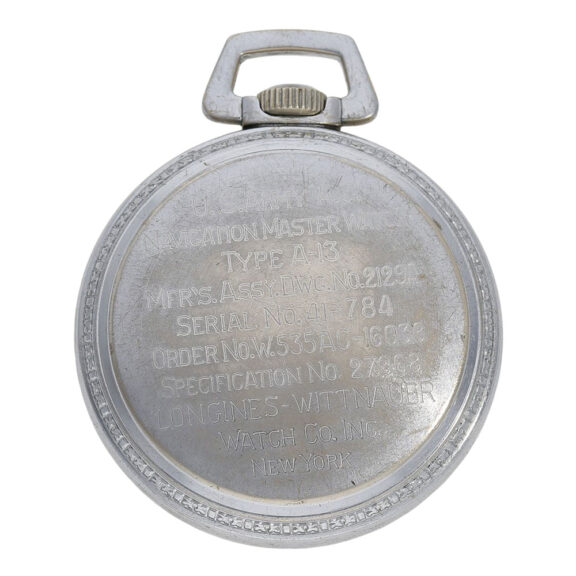 Rare Swiss metal military pilot's navigation watch Circa 1940 Rare Swiss metal military pilot's navigation watch Circa 1940