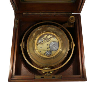Swiss deck chronometer with eight-day power reserve Circa 1924