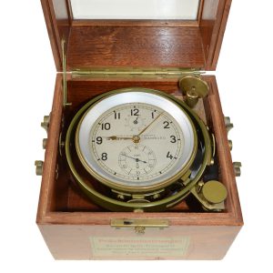 German chronometer with 56-hour power reserve Circa 1958