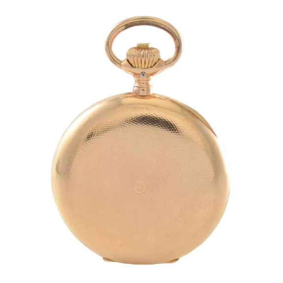Swiss 14 carat gold hunting cased lever watch Circa 1903 Swiss 14 carat gold hunting cased lever watch Circa 1903