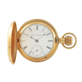 American 14k gold hunting cased lever watch Circa 1900