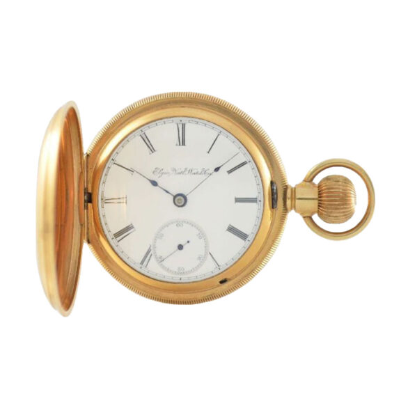 American 14k gold hunting cased lever watch Circa 1900