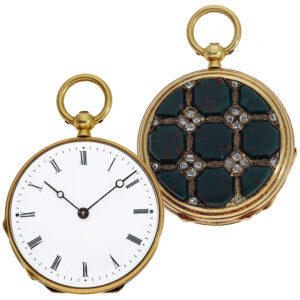 Unique French 18K gold miniature lady's pocket watch Circa 1860
