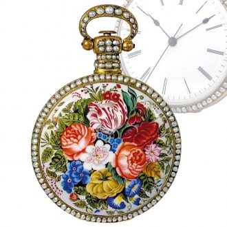 Swiss centre seconds watch for the Chinese market Circa 1840