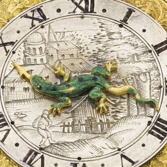 Rare French octagonal Renaissance pendant watch Circa 1620 Rare French octagonal Renaissance pendant watch Circa 1620