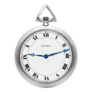 French/Swiss platinum keyless lever dress watch Circa 1925