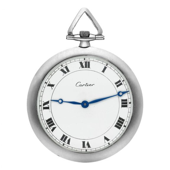 French/Swiss platinum keyless lever dress watch Circa 1925