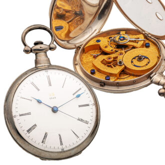Swiss silver watches for the Chinese market Circa 1870-1890