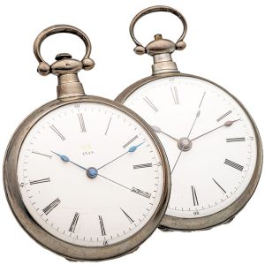 Swiss silver watches for the Chinese market Circa 1870-1890