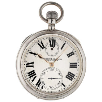Rare Swiss deck chronometer with power reserve Circa 1923