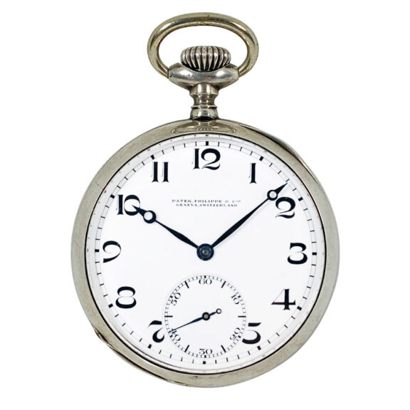 Swiss silver Geneva anchor chronometer deck watch Circa 1920