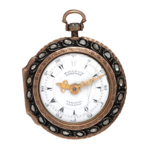 English gold diamond-set watch for the Ottoman market Circa 1750