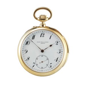 Swiss 1 Caratk gold five minute repeating lever watch Circa 1900