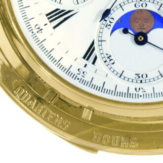 Extremely rare Swiss lever with 14 complications Circa 1910