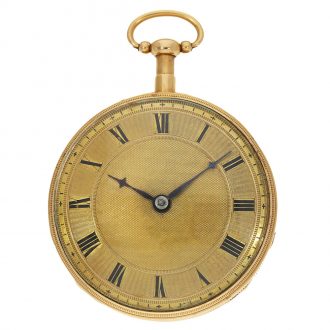 18 Carat gold cylinder repeater pocket watch Circa 1820