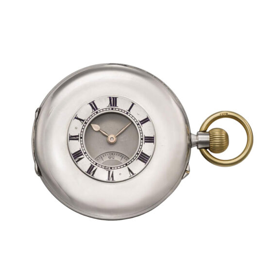 Rare English platinum/gold half hunting cased lever Circa 1912 Rare English platinum/gold half hunting cased lever Circa 1912