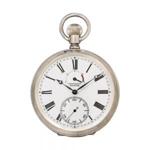 Swiss two day chronometer with power reserve Circa 1965