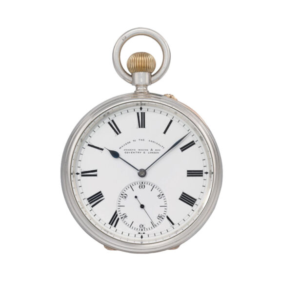 English silver/gold lever with 6 min. flying tourbillon Circa 1899 English silver/gold lever with 6 min. flying tourbillon Circa 1899