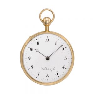 Swiss 18k rose gold 'perpetuelle' quarter repeater Circa 1910