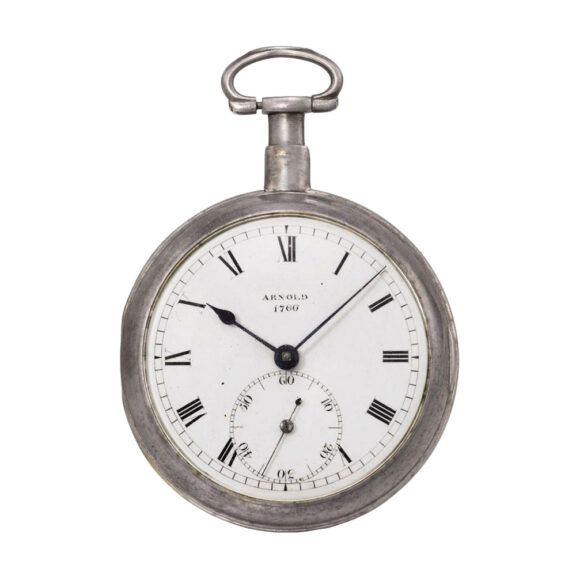 Fine English silver open faced pocket chronometer Circa 1801 Fine English silver open faced pocket chronometer Circa 1801