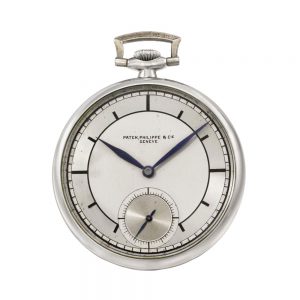 Fine Swiss stainless steel open faced lever watch Circa 1927