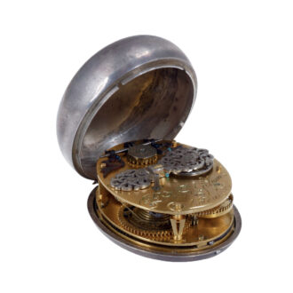 English silver astronomical pre hairspring verge Circa 1640 English silver astronomical pre hairspring verge Circa 1640