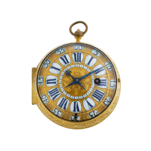 Fine, early French open faced oignon verge watch Circa 1690