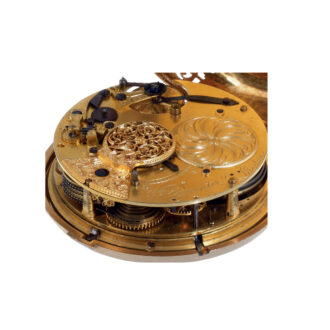 Unusual English complicated musical coach watch Circa 1794