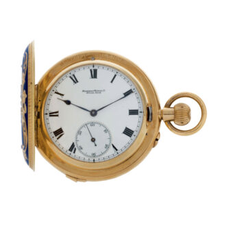 Swiss full hunter repeating petite sonnerie watch Circa 1890