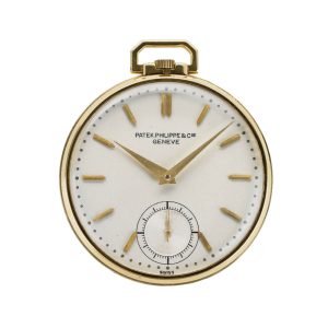 Swiss gold lever dress watch in open faced case Circa 1944