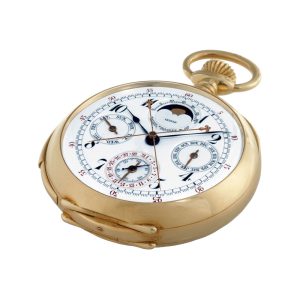 Very fine and rare Swiss gold complicated watch Circa 1911