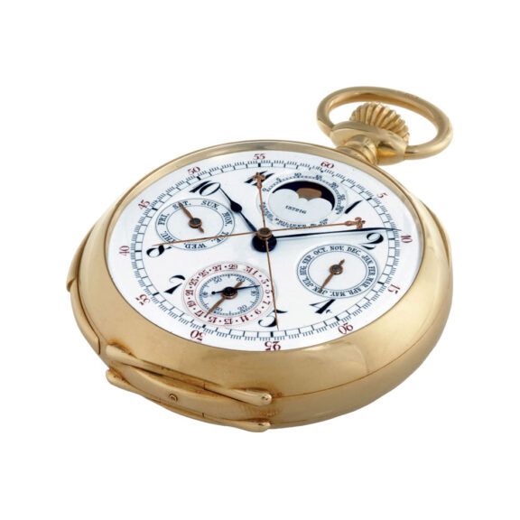 Very fine and rare Swiss gold complicated watch Circa 1911