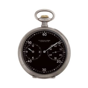 German silver open faced lever with regulator dial Circa 1949