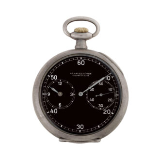 German silver open faced lever with regulator dial Circa 1949