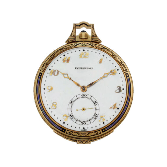Swiss gold open faced minute repeating lever watch Circa 1920