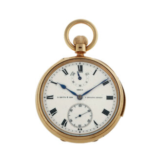 Extremely rare tourbillon with up/down indicator Circa 1899