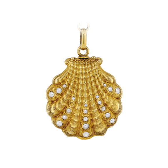 Fine Swiss gold, pearl anturqoise set form watch Circqa 1815 Fine Swiss gold, pearl anturqoise set form watch Circqa 1815
