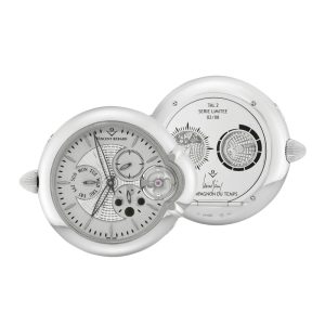 Swiss platinum watch with monthly lunar cycle Circa 2008